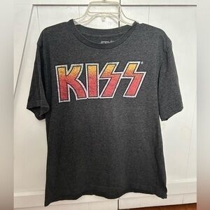 Men's Kiss fired up logo T-shirt